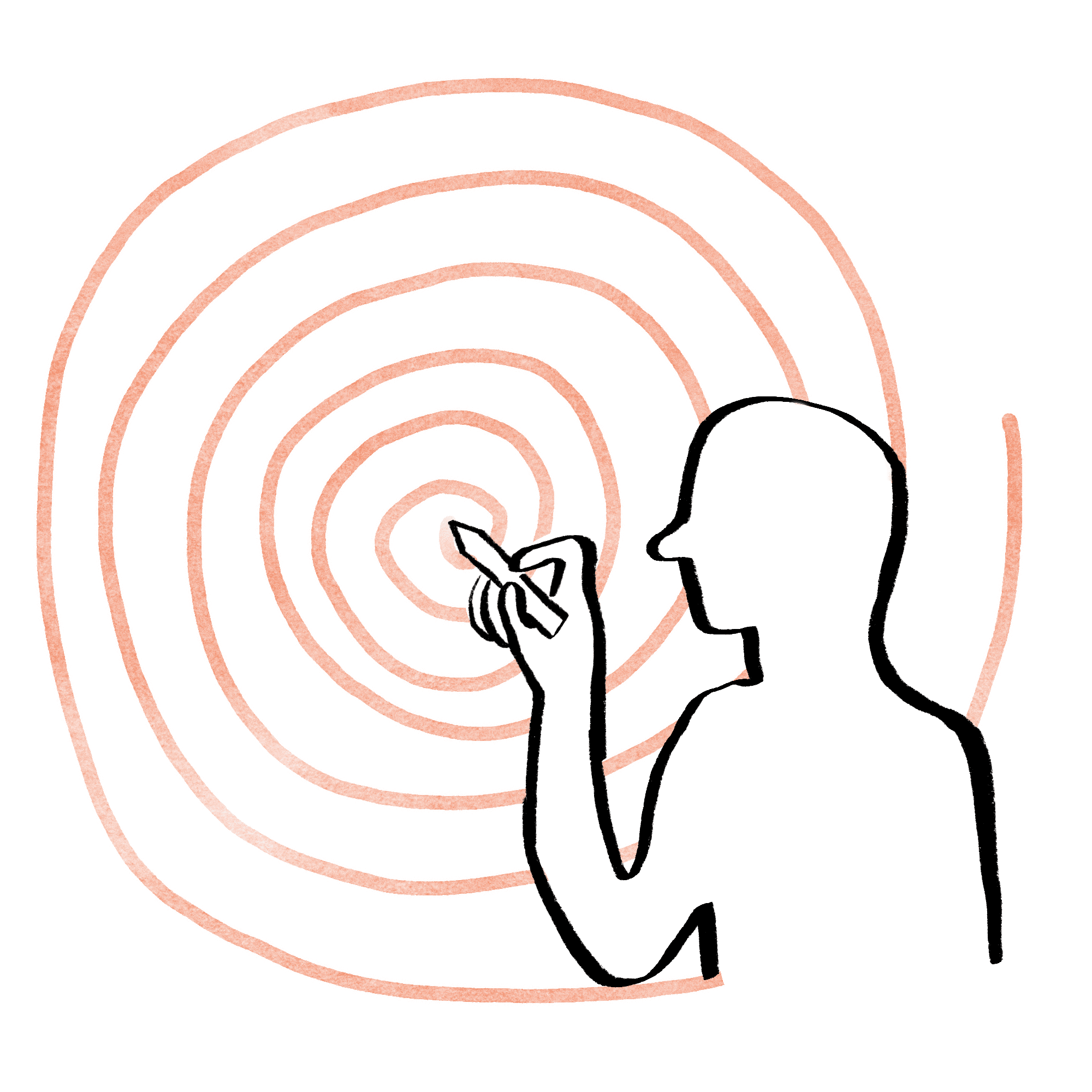 Personality design illustration